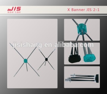 22*40cm mini table X banner stand plastic adverting equipment banner stand