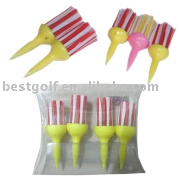 golf brush tee