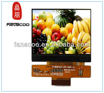 High quality 3.5 landscape 320x240 tft lcd module character display with 6'clock viewing angle