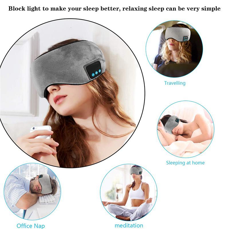 Wireless soft comfortable music Eyemask Adjustable design 