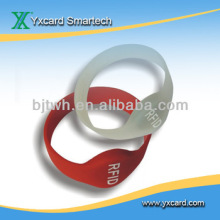 RFID smart silicon wristband