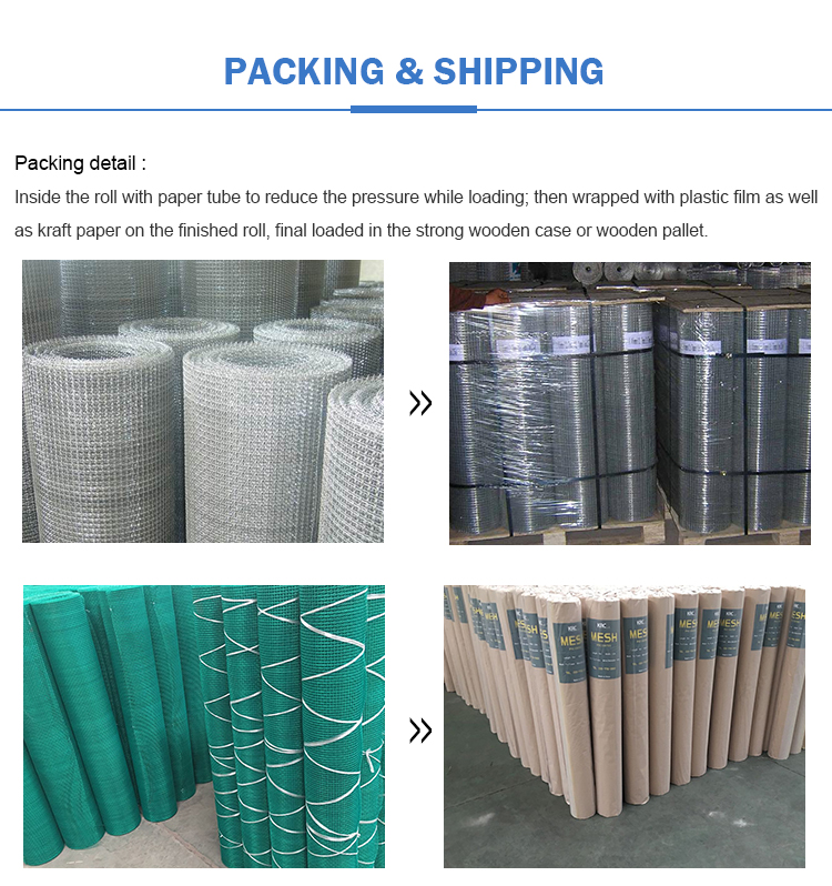 stainless steel 316L fine crimped woven wire mesh