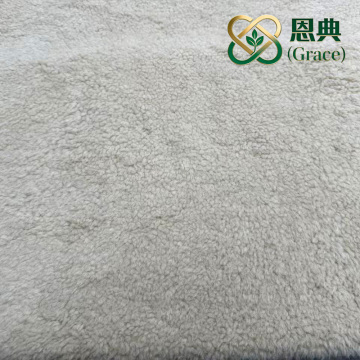 Durable 100% Polyester Knitted Plush Fabric 160cm 700g