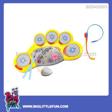 kids plastic electronic drum toy