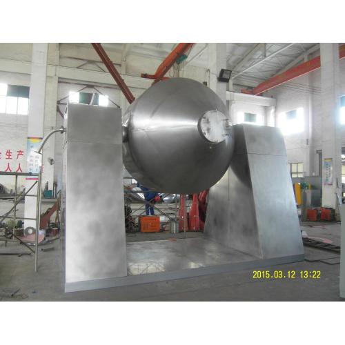 Industrial double conical vacuum dryer heat sensitivity material