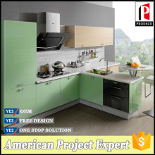Modular Laminate Cheap kitchen cabinets set for prefab homes