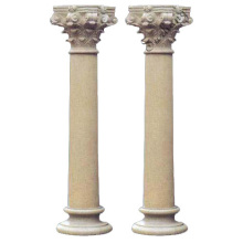 White Marble Decorative Greek Columns