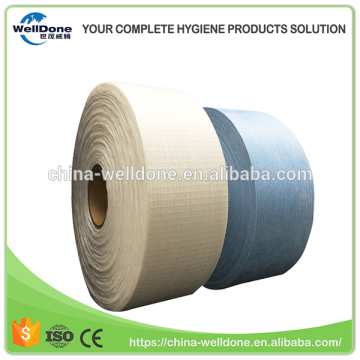 Waistband fabric elastic nonwoven raw material for baby diaper