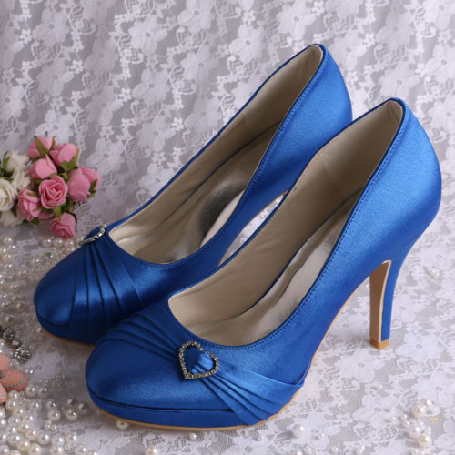 Royal Blue Formal Dress Shoes for Women