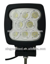 80W aluminum alloy high heat dissipation led flood work light,off road suv  used led spot work light