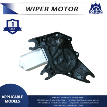 Advanced Wiper Motor with Enhanced Durability