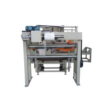 Radial reel wrapping machine for paper roll