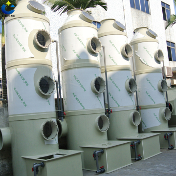 Gas cleaner Scrubbing tower