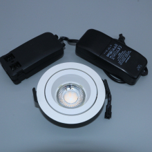 Trailing Edge Leading Edge Dimmable Warm White Recessed LED Downlight