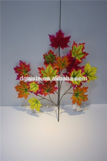 Fake Maple Tree Leaf in All Color Artificial Maple Leaf