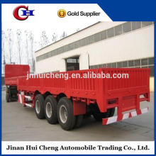 3axle 50t sidewall trailer bulk cargo wall side semi trailer