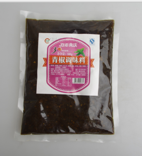 500g de condimento de pimiento verde Chongqing