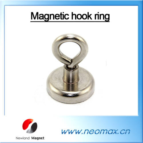 Magnetic hook ring