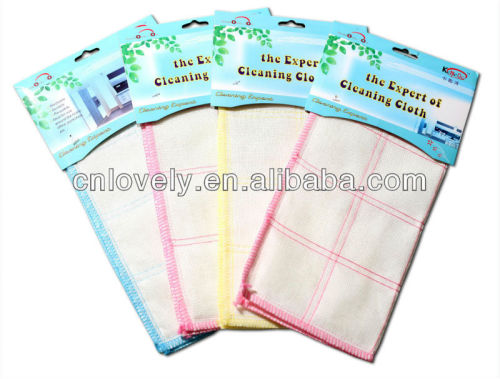 8 layers cotten wiping dish cleaning cloths