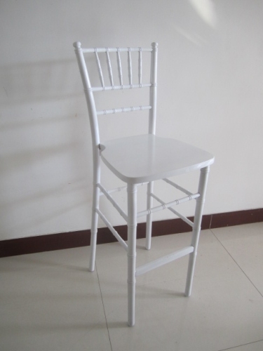 White High Bar Chair