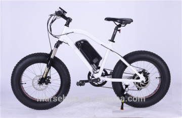 20 inch suspension front fork snow electric bike fat tire mountain bicycle