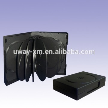 45mm black multi DVD Case/dvd box for 14 discs