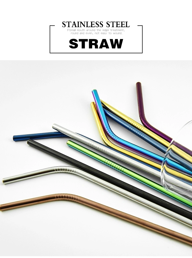 Stainless Steel Straw for Wedding Supplies