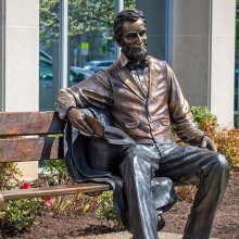 America president bronze famous figure statue public commemorate