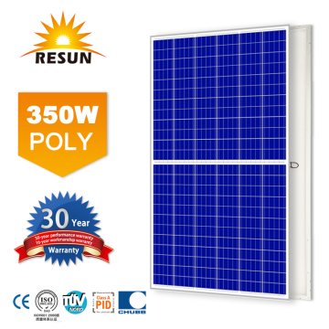 350W بولي نصف خلية عالية الكفاءة الألواح الشمسية للمنزل