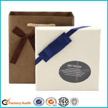 White Chocolate Box CardboardWith Clear Window Partition