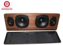 Home Theater Wooden Cell Phone Bluetooth Speakers with Micr