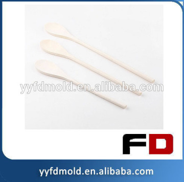 Disposable plastic spoon injection mold tooling