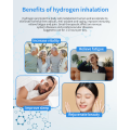 900ml/min Facial Beauty Pressure Relief H2 Hydrogen Inhaler