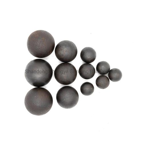 Bolas de acero de diferentes tamaños para molienda