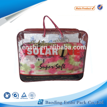 hot sale comforter large plastic storage zipper bag