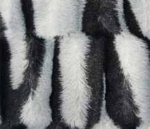 Comfortable Color Warp Knit Polyester Plush Fabrics