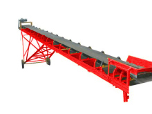Movable Rubber Belt Conveyor For Coal Mine Sand