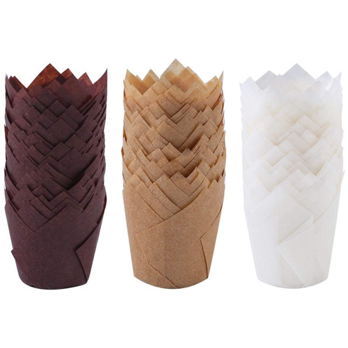 Tulip Cupcake Liners GreasProof papierowe kubki do pieczenia opakowania