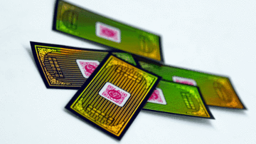 Anti counterfeiting QR code label