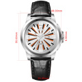 Printed Sandwich Dials Quartz Wrist Watches