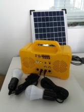 20W solar power system with speaker