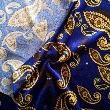 Polyester Weft Knitted Printed Fabric For Home Textile