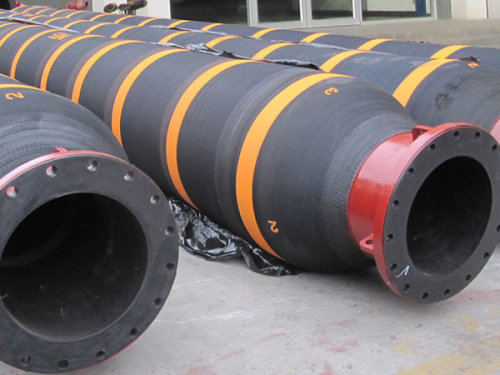 Floating Rubber Dredging Hose With Flanges