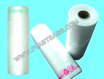 HDPE natural flat bags