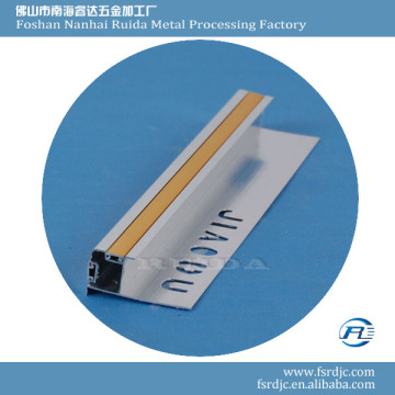 RUIDA Straight Edge Aluminum Tile Trims for Wall Decoration