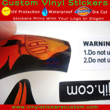 custom die cut vinyl stickers