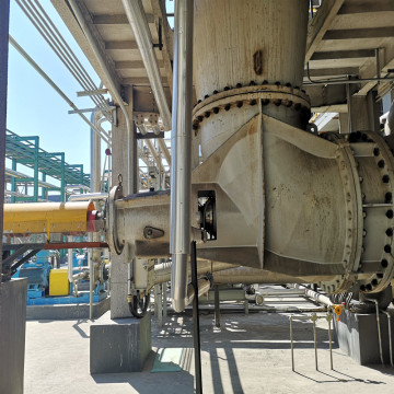 Large diameter axial flow pump