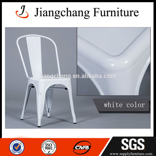 2015 Powder Coating White Metal Chair JC-X08