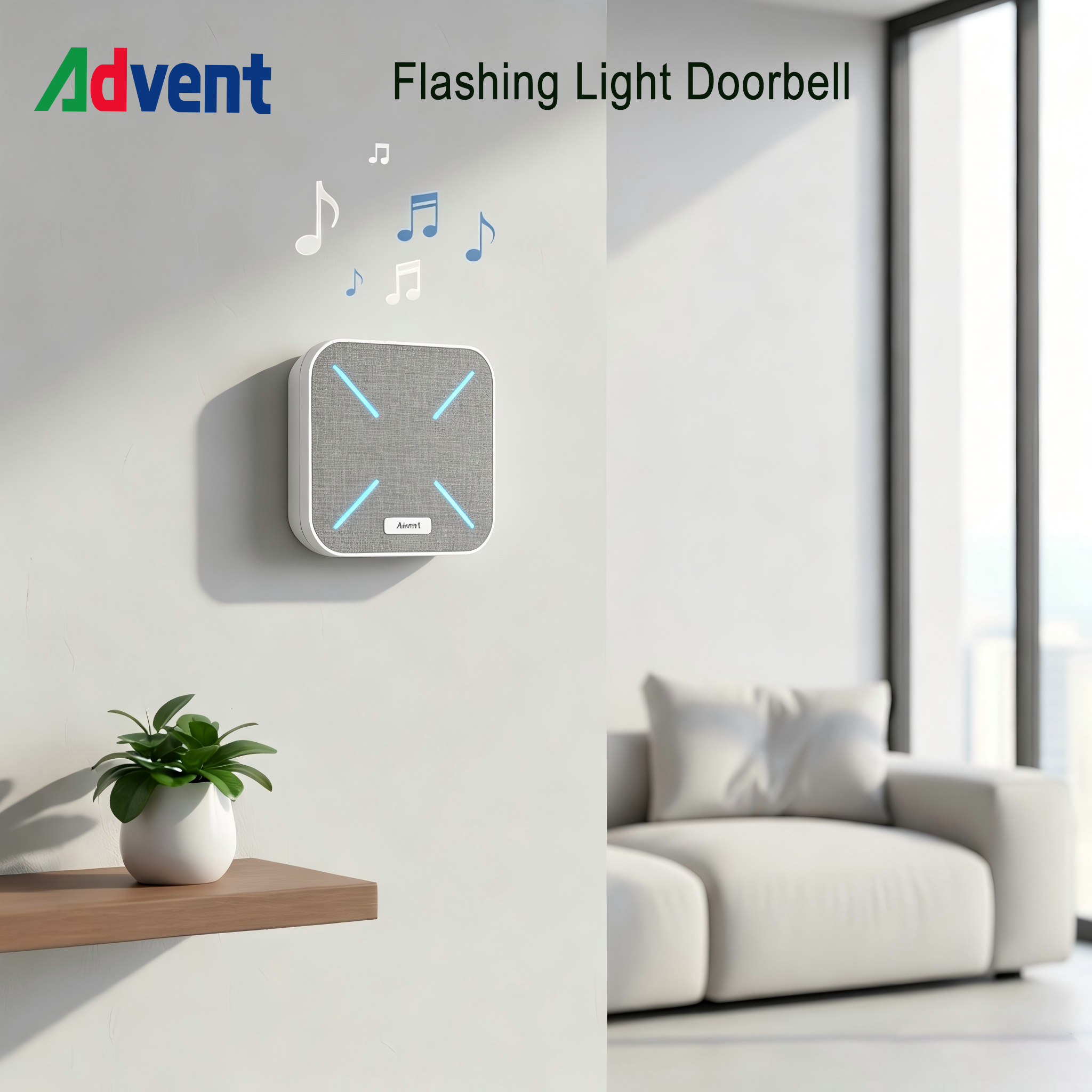 现代无线家用门铃 Modern Wireless Home Doorbell
