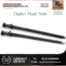 Polished Bright honest and clean price double headed nail